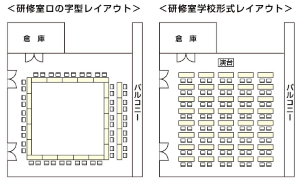 施設案内図・施設利用例
